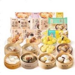 陶陶居 广式早茶点心 加量装（任选5件，虾饺、烧卖、包子等）