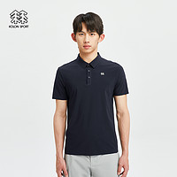 KOLON SPORT 可隆男子TRICOT短袖T恤夏季大底热压凉感防晒POLO衫