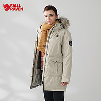 北极狐 Fjallraven/北极狐秋冬户外女士毛领羽绒服保暖派克大衣 09212201