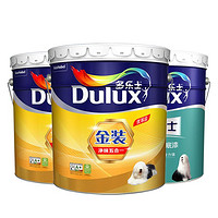 Dulux 多乐士 金装净味五合一优等品乳胶漆墙面漆18L套装