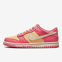 NIKE 耐克 Dunk Low 大童运动板鞋 DH9765-101 白/橙/蓝 39