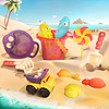 B.Toys 比乐 宝宝中型沙滩桶水枪组合套装儿童益智玩水沙滩玩具