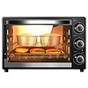 QKEJQ电烤箱小型烘焙多功能全自动32升大容量   黑色32升多功能电烤箱