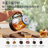 88VIP：AUX 奥克斯 煮茶器家用煮茶壶全自动泡茶壶烧水壶煮茶炉蒸汽喷淋式茶具