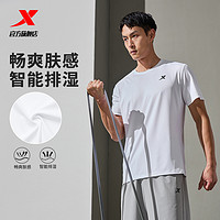 XTEP 特步 吸湿速干短袖男2024夏季新款透气半袖健身T训练跑步运动上衣