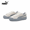 PUMA 彪马 PLATFORM复古增高厚底花瓣低帮休闲运动小白鞋398910-04