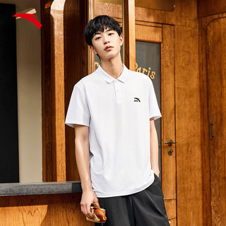 ANTA/安踏 速干 POLO衫 雪花白-1 2XL(男185)