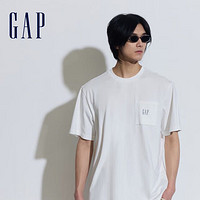 Gap 盖璞 男女夏季纯棉圆领短袖T恤 460846