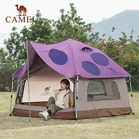 88VIP：CAMEL 骆驼 户外精致露营蘑菇帐篷便携式涂银防晒防雨野餐自动帐野营装备