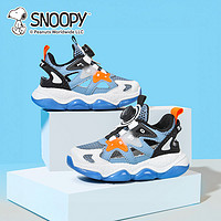 88VIP：SNOOPY 史努比 儿童运动鞋2024新款夏季男童正品童鞋小男孩透气网面休闲鞋