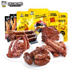 周黑鸭 鸭脖鸭锁骨鸭翅真空包装 休闲卤味零食