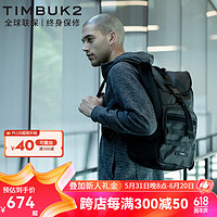 TIMBUK2 天霸 双肩包男潮流骑行防泼水大容量双肩包17英寸电脑包 音速黑Spire背包