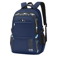 BALANG 巴朗 背包男双肩包男高中大学生书包大容量电脑包护脊减负旅游旅行背包