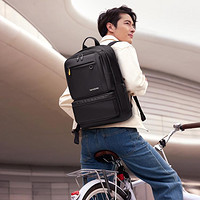 Samsonite 新秀丽 男女款织物双肩包 36B*09003 黑色