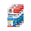 Doppelherz 双心 Doppel Herz/双心浓缩DHA冷水深海鱼油Omega-3高含呵护心脑血管*3