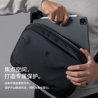 tomtoc 斜挎包男iPadPro11寸配件收納包通勤出行彈道尼龍單肩包B11