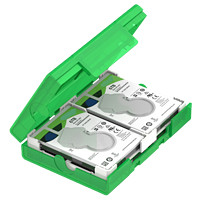 MAIWO 麥沃 2.5/3.5英寸筆記本臺式硬盤保護防塵防震硬盤盒收納殼KB03