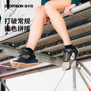 迪卡侬老爹鞋WLKR76男女跑步鞋复古减震厚底运动鞋休闲鞋IVX2