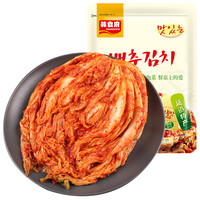 韩食府辣白菜泡菜韩国辣白菜整颗韩式辣白菜袋装朝鲜延边泡菜
