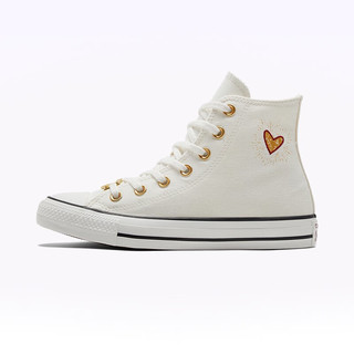 匡威（Converse） All Star女心形图案休闲高帮帆布鞋婚鞋A05139C A05139C 37.5