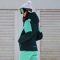 RUNNING RIVER 女式防水透氣保暖專業款單雙板滑雪服上衣0023