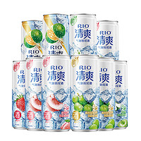 PLUS会员：RIO 锐澳 清爽全家福 330ml*10罐