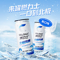 CELSIUS 燃力士 无糖添加牛磺酸听装酷爽蓝莓风味饮料300ml