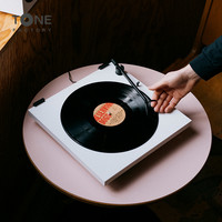 ToneFactory发烧黑胶唱机Dustcover内置唱放宝碟副牌蓝牙入门唱机
