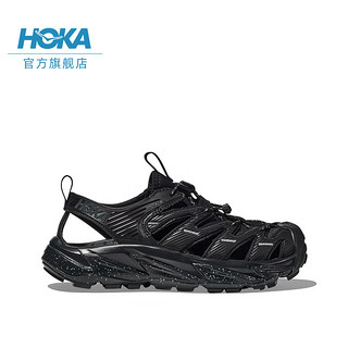 HOKA ONE ONE男女款夏季溯溪鞋霍帕拉 HOPARA「OG」透气舒适 黑色/城堡灰 38.5