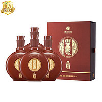 XIJIU 习酒 贵州习酒 53度酱香型白酒窖藏行政版500ML*4瓶装珍藏送礼宴请酒水