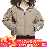 adidas 阿迪达斯 女子 运动型格系列 W DY CP DOWN J 短款羽绒服 IL8939 A/XL码