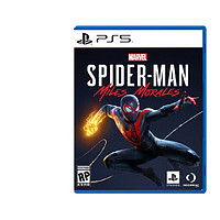 SONY 索尼 PS5游戲光盤 《漫威蜘蛛俠：邁爾斯莫拉里斯》【中文】亞洲版