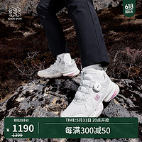 KOLON SPORT 可隆户外女子NON-GTX徒步鞋 米黄BE 250