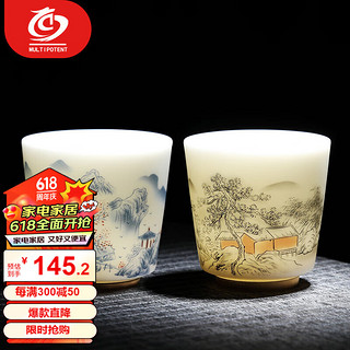 MULTIPOTENT 品茗杯 70ml*2