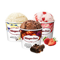 H?agen·Dazs 哈根達斯 楊冪同款 哈根達斯冰淇淋經典品脫3杯組合裝