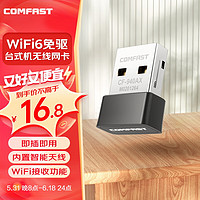 COMFAST CF-940AX WiFi6免驱动迷你USB无线网卡 台式机笔记本外置WiFi接收发射器 多系统兼容