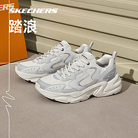 SKECHERS 斯凯奇 踏浪老爹鞋男女休闲运动鞋厚底显高117367