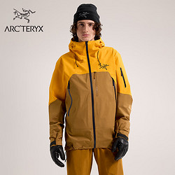 ARC'TERYX 始祖鸟 ARC’TERYX始祖鸟 RUSH JACKET GORE-TEX PRO 防水 男子 滑雪滑雪夹克 Yukon/Edziza/育空黄/埃齐橙 M