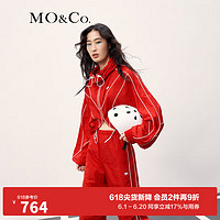 MO&Co.【UPF40+防晒服】大孚飞跃系列红色外套防晒服女 大红色 L/170