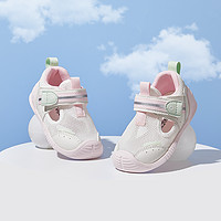 88VIP：CRTARTU 卡特兔 婴幼儿学步鞋夏季新款学前宝宝鞋防滑软底网布透气童鞋