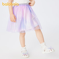 88VIP：巴拉巴拉 童装女童裙子短裙夏季儿童半身裙小童女宝宝网纱蓬蓬裙潮