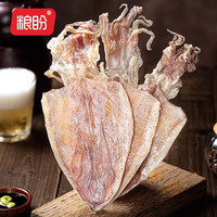 粮盼大鱿鱼干 海产干货干鱿鱼需泡发4小时后炖煮煲汤400g(大只2-4条)