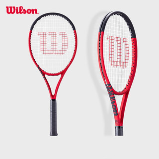 威尔胜（Wilson）CLASH系列黑科技专业网球拍成人运动训练比赛 WR074011U2-拍面100 295g 2号柄