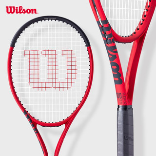威尔胜（Wilson）CLASH系列黑科技专业网球拍成人运动训练比赛 WR074011U2-拍面100 295g 2号柄