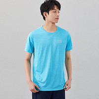 【吸湿速干】短袖t恤男夏季简约针织速干透气轻薄跑步运动上衣男
