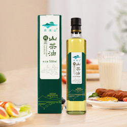 88vip高湖山茶油食用油500ml瓶纯正野生茶籽油物理压榨婴儿宝宝专用