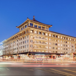 都在古城的核心地段！周围都是经典！漫心/桔子水晶西安三店1晚通兑+双早+尊享接机服务