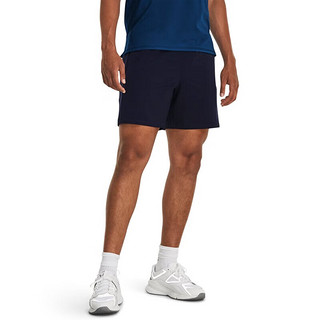 安德玛 UNDERARMOUR）Meridian男子训练运动柔感短裤1379675 深蓝色410 XL