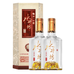 swellfun水井坊井台52度500ml2两瓶装浓香型白酒婚宴用酒