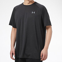88VIP：安德玛 UA黑色圆领短袖男新款运动服健身训练透气T恤1345317-001